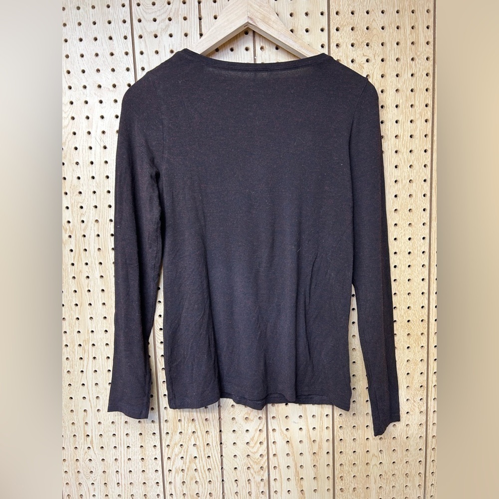 Eileen Fisher Jersey Top - Picture 3 of 5